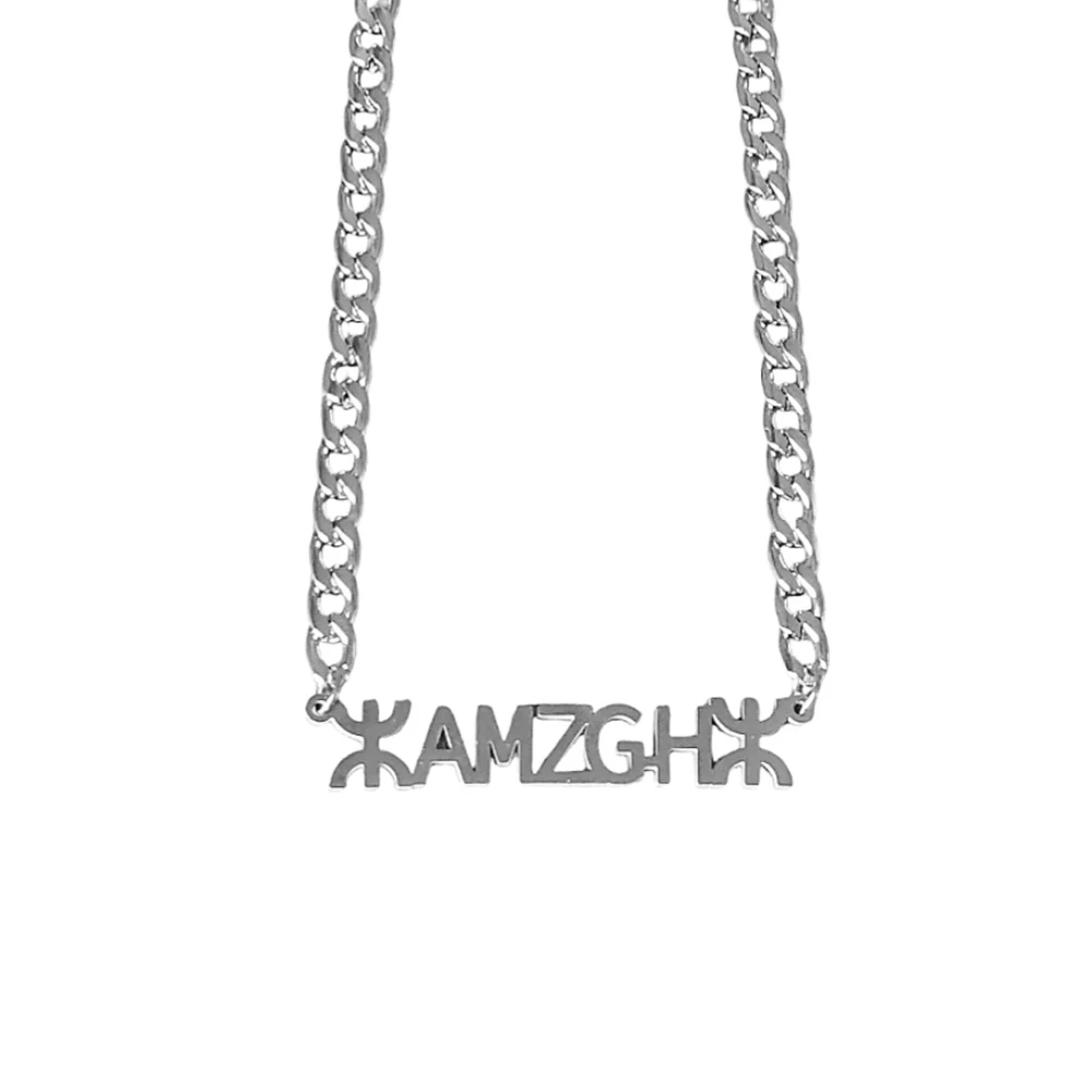 AMZGH - Collier en acier inoxydable