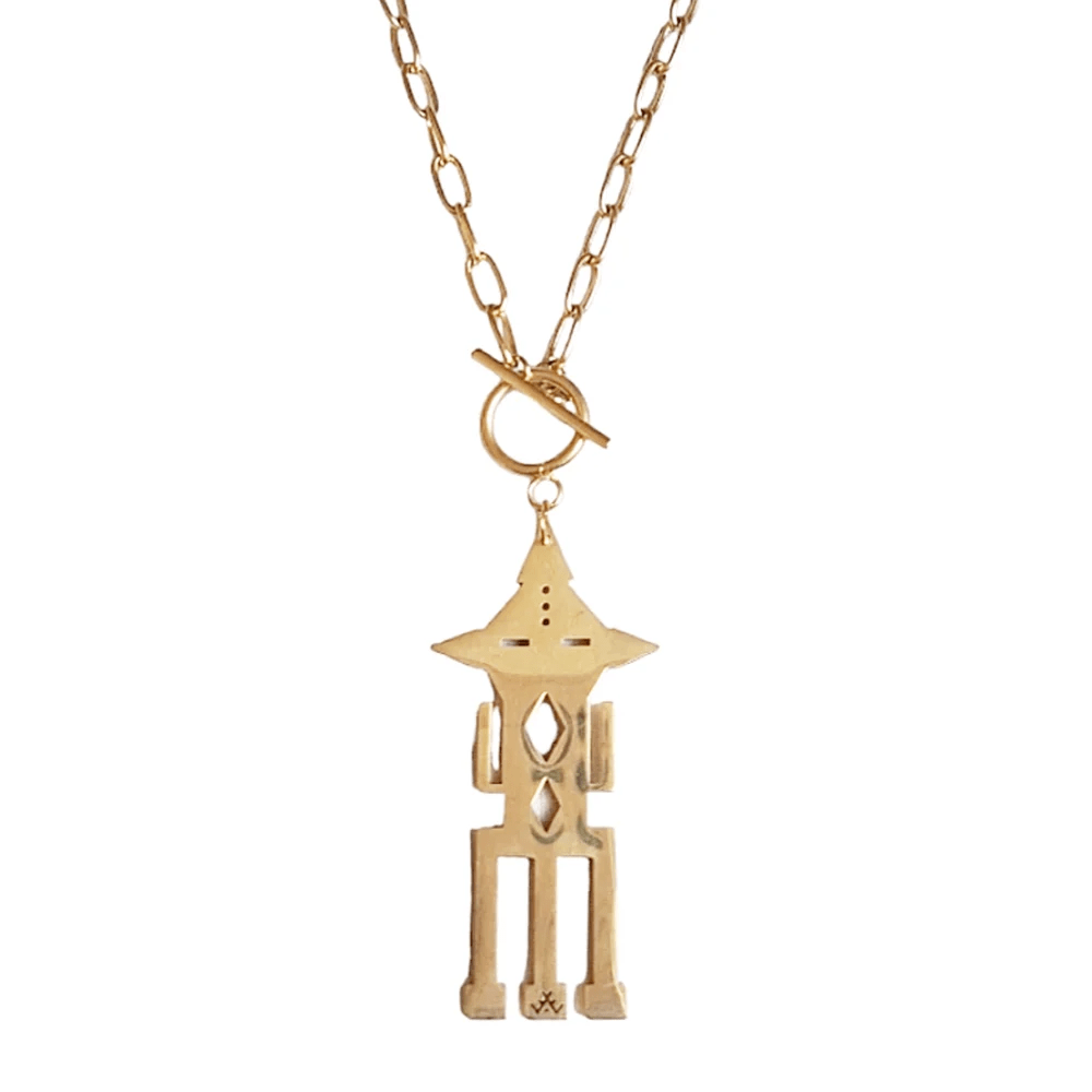 Notre collier en acier en or rose allie élégance et modernité pour sublimer votre style. Conçu avec soin, ce bijou apporte une touche sophistiquée et contemporaine à toutes vos tenues.