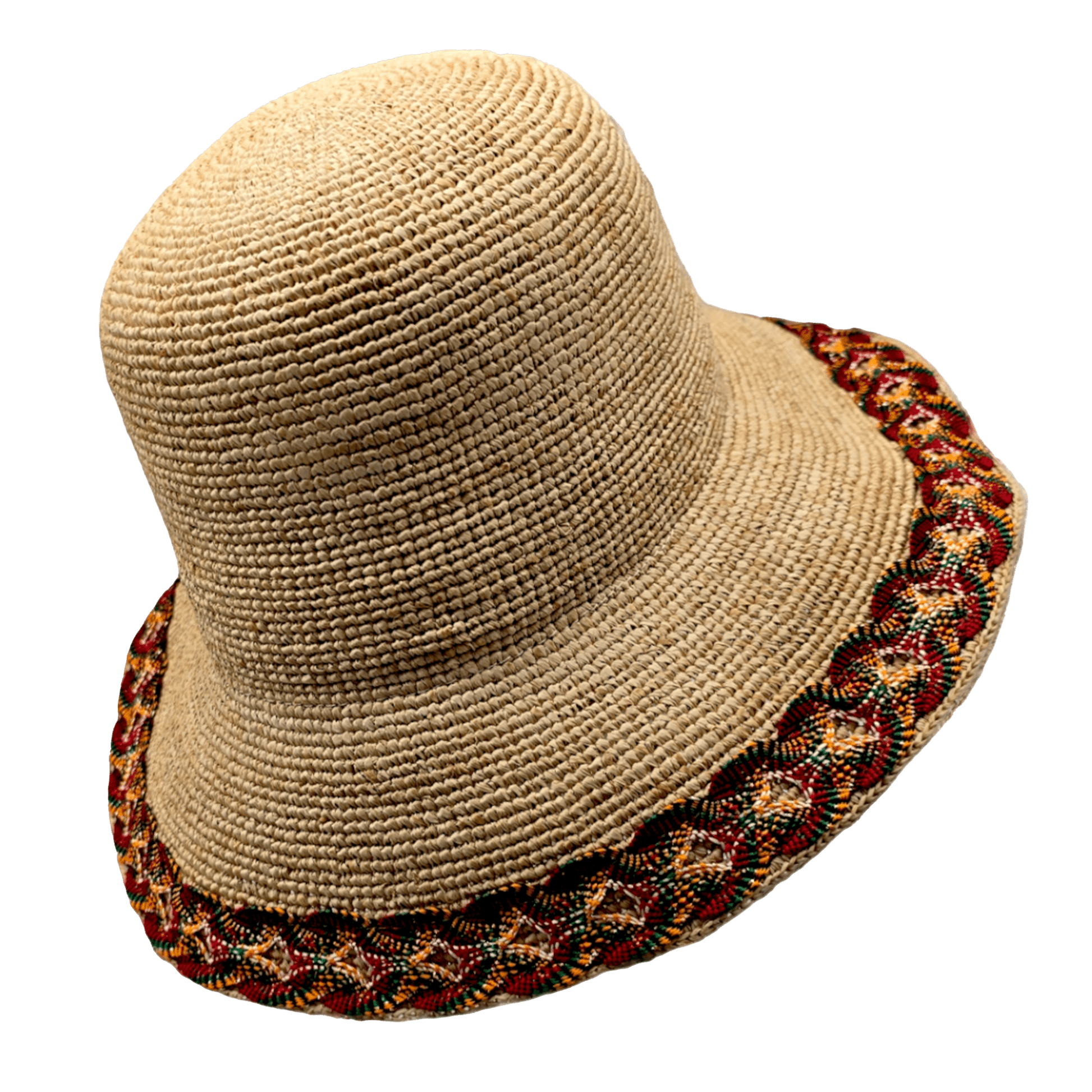 Ajoutez une touche naturelle à votre style avec ce chapeau en raphia. Léger et respirant, parfait pour les journées ensoleillées et les escapades estivales. Son design tressé offre une allure décontractée et élégante, idéale pour compléter votre tenue avec une touche bohème et chic.