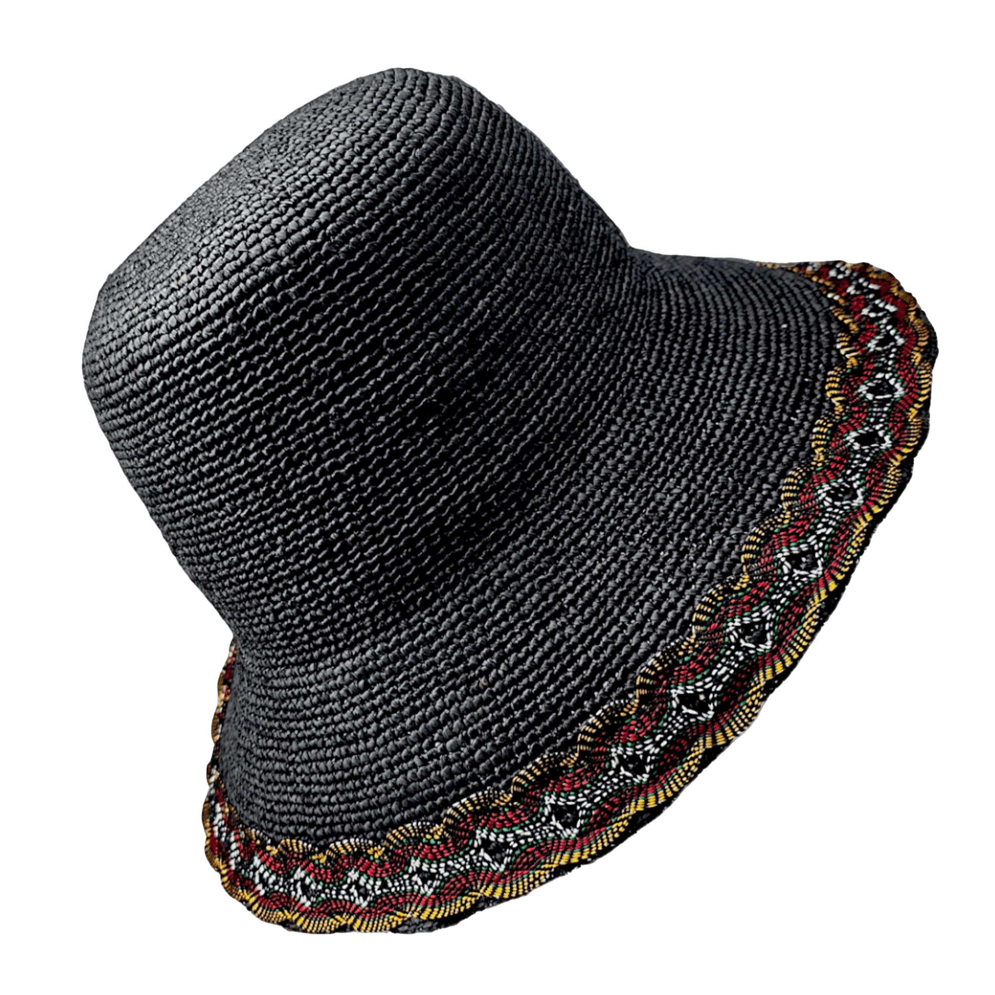 Adoptez un style élégant et décontracté avec ce chapeau noir en raphia. Léger et respirant, il est idéal pour les journées ensoleillées et les escapades estivales. Son design tressé offre une touche de sophistication tout en vous protégeant du soleil avec classe. Parfait pour compléter votre tenue avec une note de raffinement naturel.