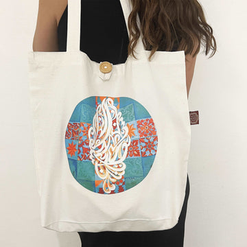 Tote bag painting